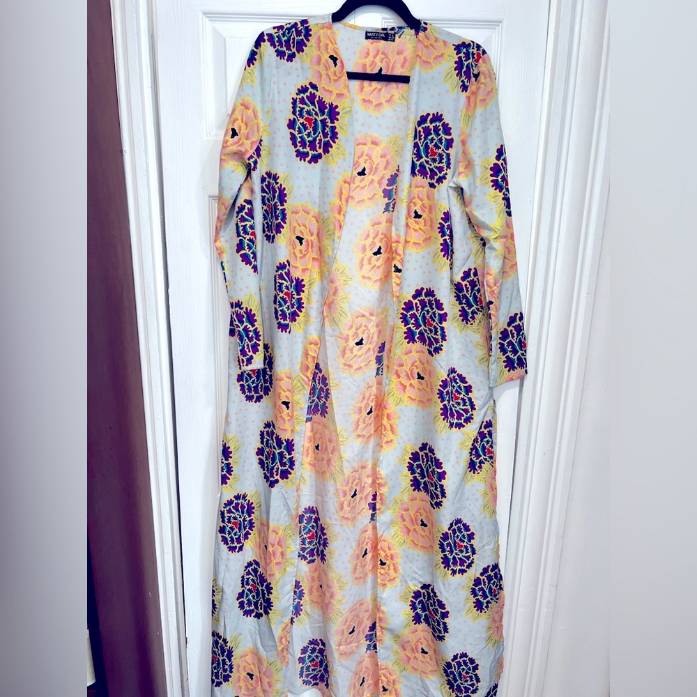 Gorgeous printed kimono